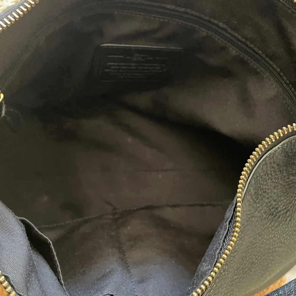Coach Classic Celeste Hobo Black Leather Shoulder Bag M1532 F36628
